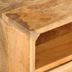 vidaXL Meuble TV 110x30x41 cm bois massif de manguier