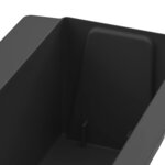 vidaXL Caisses à fleurs pour palettes Euro 24 Pièces Noir