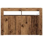 vidaXL Buffet Bois ancien Bois reconstitué 116 x 30 x 75 cm Buffet