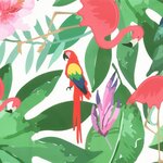 vidaXL Coussins de chaise lot de 4 multicolore 50x50x7 cm tissu oxford