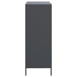 vidaXL Buffet haut anthracite 68x39x103 5 cm acier