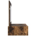 vidaXL Table de Toilette Marron 100 x 40 x 70 cm Bois d'ingénierie