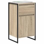 vidaXL Buffet avec tiroir Sonoma 81 x 36 x 150.5 cm Bois d'ingénierie