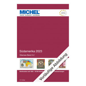 Catalogue de cotation Michel  timbres d'Amérique du Sud 2023.