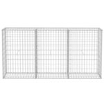 vidaXL Panier de gabion Acier galvanisé 200x30x100 cm