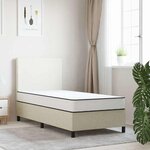 vidaXL Matelas à ressorts Bonnell pour enfants moyen 80x160 cm