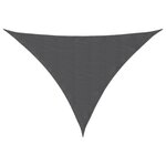 vidaXL Voile de parasol tissu oxford triangulaire 4x4x5 8 m anthracite