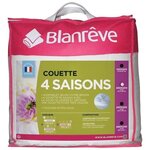 Couette 4 saisons - 200 x 200 cm - Blanc