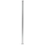 vidaXL Poteaux de clôture 3 Pièces Aluminium 185 cm