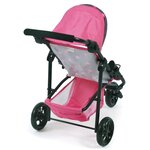 Bayer Chic 2000 612-82 - Petite poussette de jogging LOLA pour poupées - Coloris 82