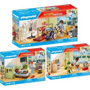 PLAYMOBIL 71617-18-19 - Set de 3 Playmobil