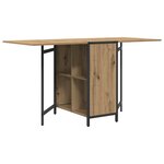 vidaXL Table à dîner 144 x 60 x 75 cm Bois d'ingénierie