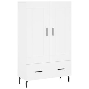 vidaXL Buffet haut blanc 69 5x31x115 cm bois d'ingénierie