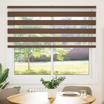 vidaXL Store zèbre marron 155x100cm largeur du tissu 150 9cm polyester