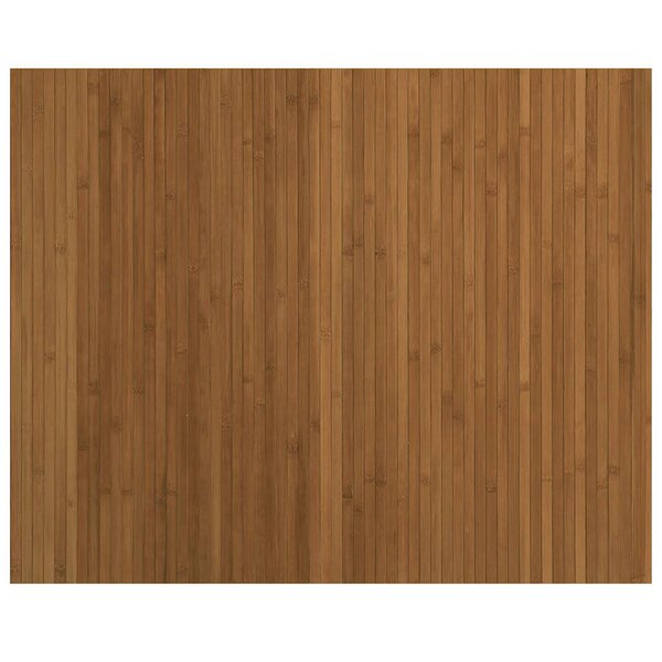 vidaXL Tapis rectangulaire marron 80x100 cm bambou