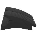 vidaXL Repose-pied Noir 43 5x32 5x10 5 cm
