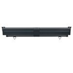 vidaXL Auvent latéral de balcon 145x250 cm noir