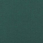 Sofa en tissu avec coussin 3 Pièces Vert foncé 208 cm tissu