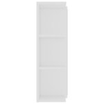 vidaXL Armoire à miroir de salle de bain Blanc Bois d’ingénierie