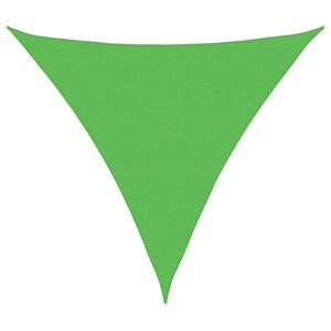 vidaXL Voile d'ombrage 160 g/m² Vert clair 5x5x5 m PEHD