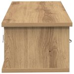 vidaXL Armoire murale chêne artisanal 60x26x18 5 cm bois d'ingénierie