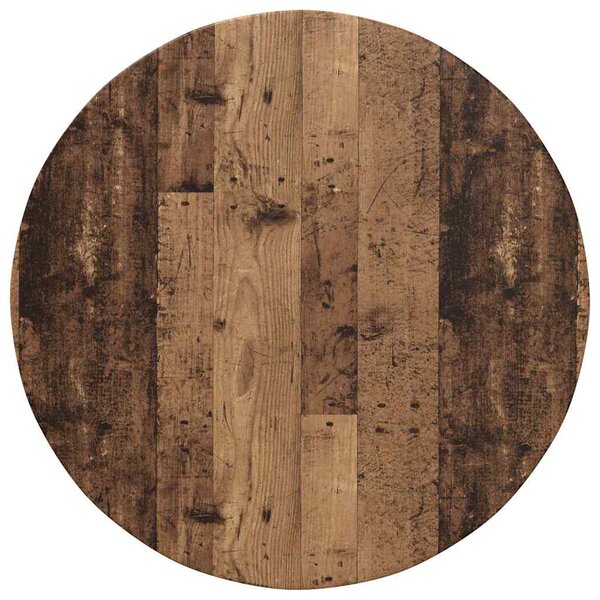 vidaXL Plateau de table Bois ancien 80 x 80 x 1.5 cm Bois d'ingénierie