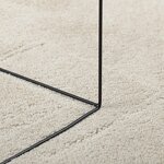 vidaXL Tapis "HUARTE" à poils courts doux et lavable beige 100x200 cm