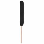 Headboard LED vidaXL Boutons capitonnés Noir 80 cm Velours