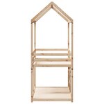 vidaXL Lit superposé sans matelas 90x200 cm bois de pin massif