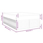 vidaXL Sommier à lattes de lit avec matelas Noir 140x200 cm Velours