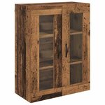 vidaXL Haut Armoire Bois Ancien 69 5 x 34 x 90 cm Bois d'ingénierie