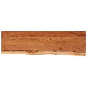 vidaXL Dessus de table 120x40x2 5 cm rectangulaire bois massif acacia