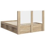 vidaXL Cadre de lit avec rangement et tête de lit 2 pièces