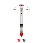 Legami CLICK0029 - Stylo à Bille à deux Couleurs noir et rouge - Click&Clack