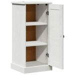vidaXL Cabinet de Salle de Bain VIGO Blanc antique 37 x 34 x 80 cm