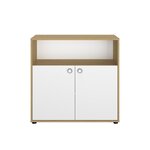 Ensemble duo lit 70x140 et commode