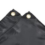 vidaXL Bâche anthracite 4x7 m 650 g/m²