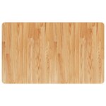 vidaXL Établi marron clair bois de chêne massif rectangulaire