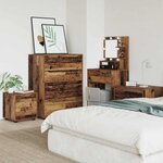 vidaXL Cabinet de salle de bain Bois Ancien 40 5 x 40 x 44 cm