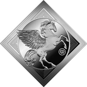 Pièce de monnaie en Argent g 31.1 (1 oz) Millésime PEGASUS