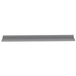 vidaXL Étagères murales 2 Pièces Gris 100x9x3 cm
