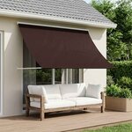 vidaXL Auvent Marron 400 x 150 cm