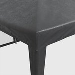 vidaXL Tente de fête avec 12 parois latérales maille anthracite 8x4 m