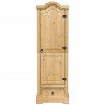 vidaXL Garde-robe Corona 55x52x170 cm bois de pin massif