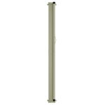vidaXL Auvent latéral rétractable de patio 140x300 cm Noir