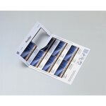 100 cartes de visite recto/verso bords lisses quick&clean 220g/m² laser blanc... Avery zweckform