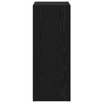 vidaXL Étagère Chêne noir 60 x 30 x 76.5 cm Bois d'ingénierie