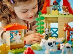 LEGO DUPLO - Set Prendre Soin des Animaux de la Ferme - 10416 pour Enfants