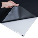 vidaXL Films pour fenêtre 4 Pièces dépoli motif de bambou PVC