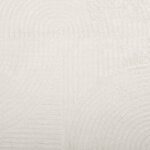 vidaXL Tapis IZA poils courts style scandinave crème 140x200 cm